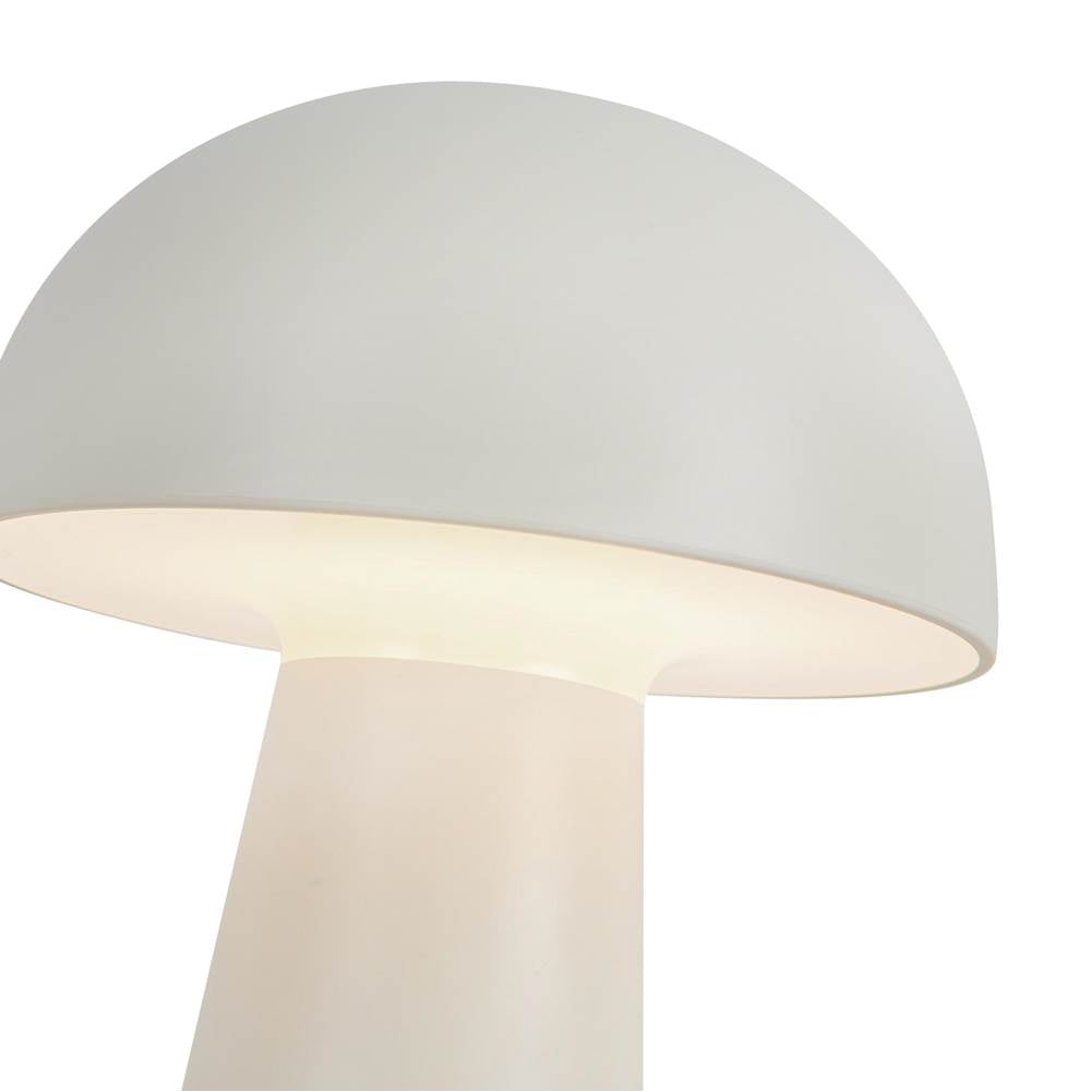 Kuzco TL64108-CM Cream Asher 5-in Cream Led Table Lamp Image 2