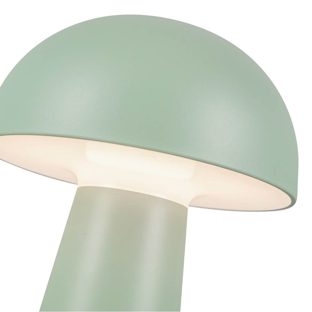 Kuzco TL64108-GN Sage Green Asher 5-in Sage Green Led Table Lamp Image 3