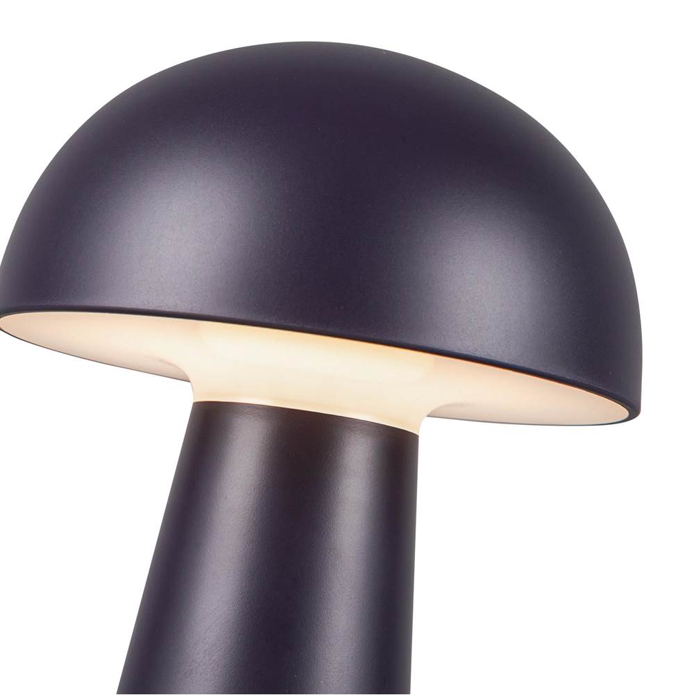 Kuzco TL64108-NV Navy Blue Asher 5-in Navy Blue Led Table Lamp Image 2