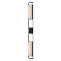 Kuzco Aspen 60-in Black Led Exterior Wall Sconce