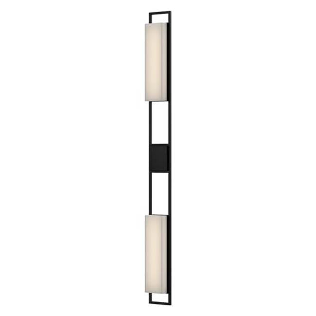 Kuzco Aspen 60-in Black Led Exterior Wall Sconce
