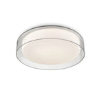 Kuzco FM48614-5CCT Clear Aston 14-in Clear Led Flush Mount Image 1