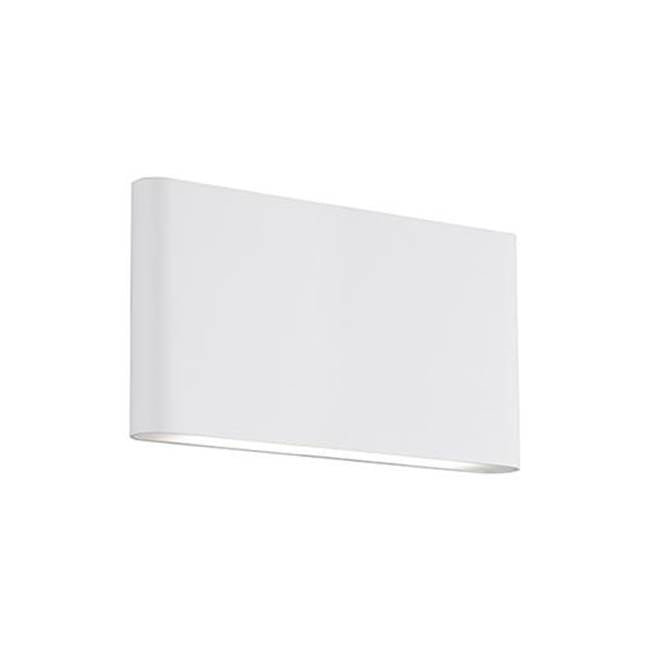 Kuzco Slate 10-in Brushed Gold Led Wall Sconce