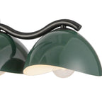 Kuzco LP57642-BK/PGN Black,Pine Green Atlas 42-in Black/pine Green Socket Linear Pendant Image 4