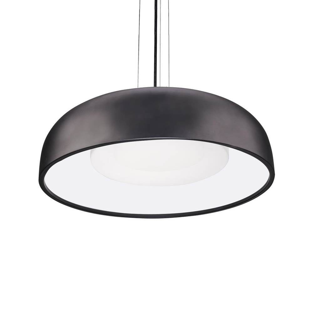Kuzco PD13120-BK-5CCT Black Beacon 20-in Black Led Pendant Image 1