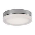 Kuzco Bedford 11-in Chrome Led Flush Mount