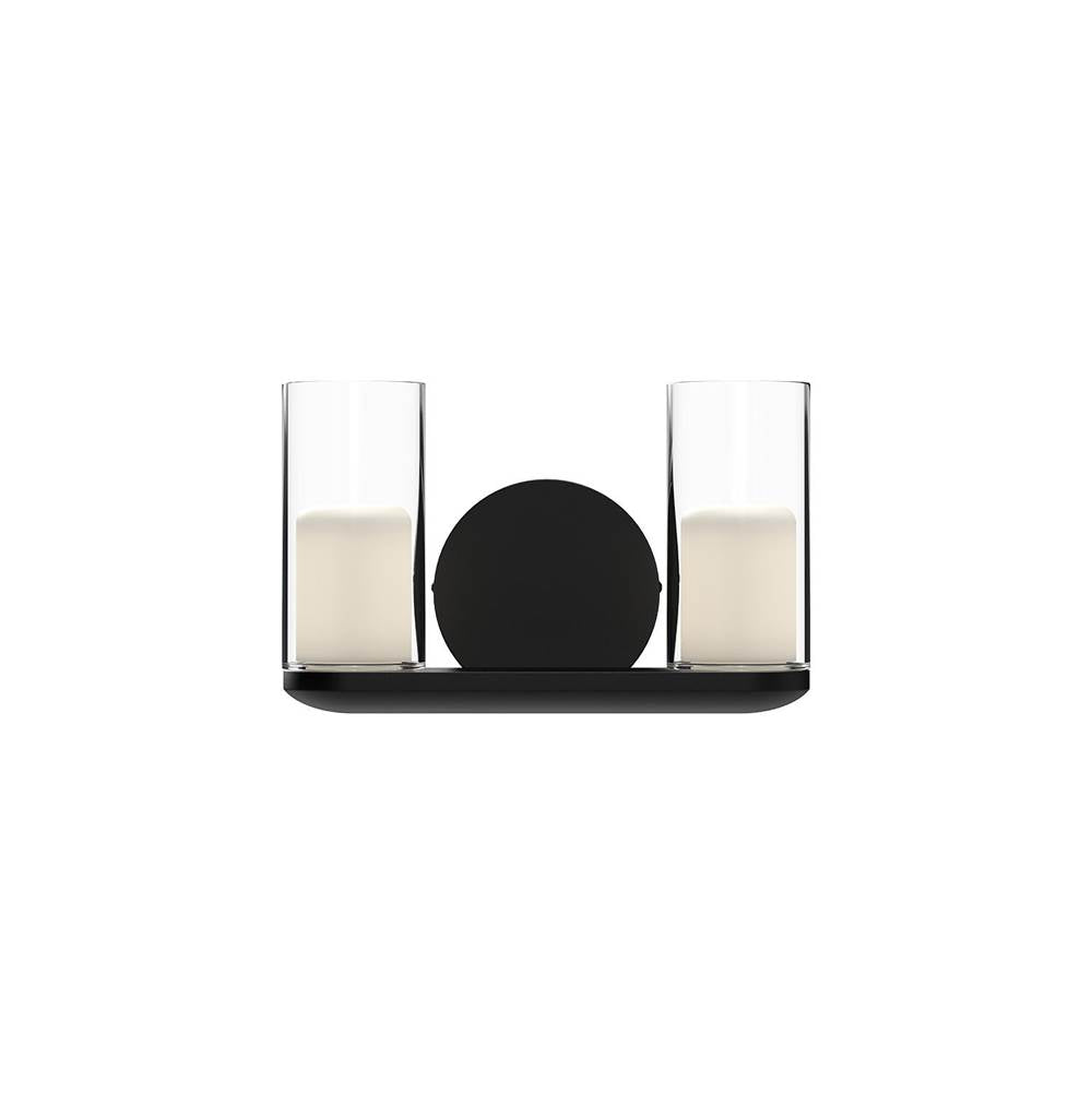 Kuzco Birch 11-in Brushed Gold/clear Led Vanity
