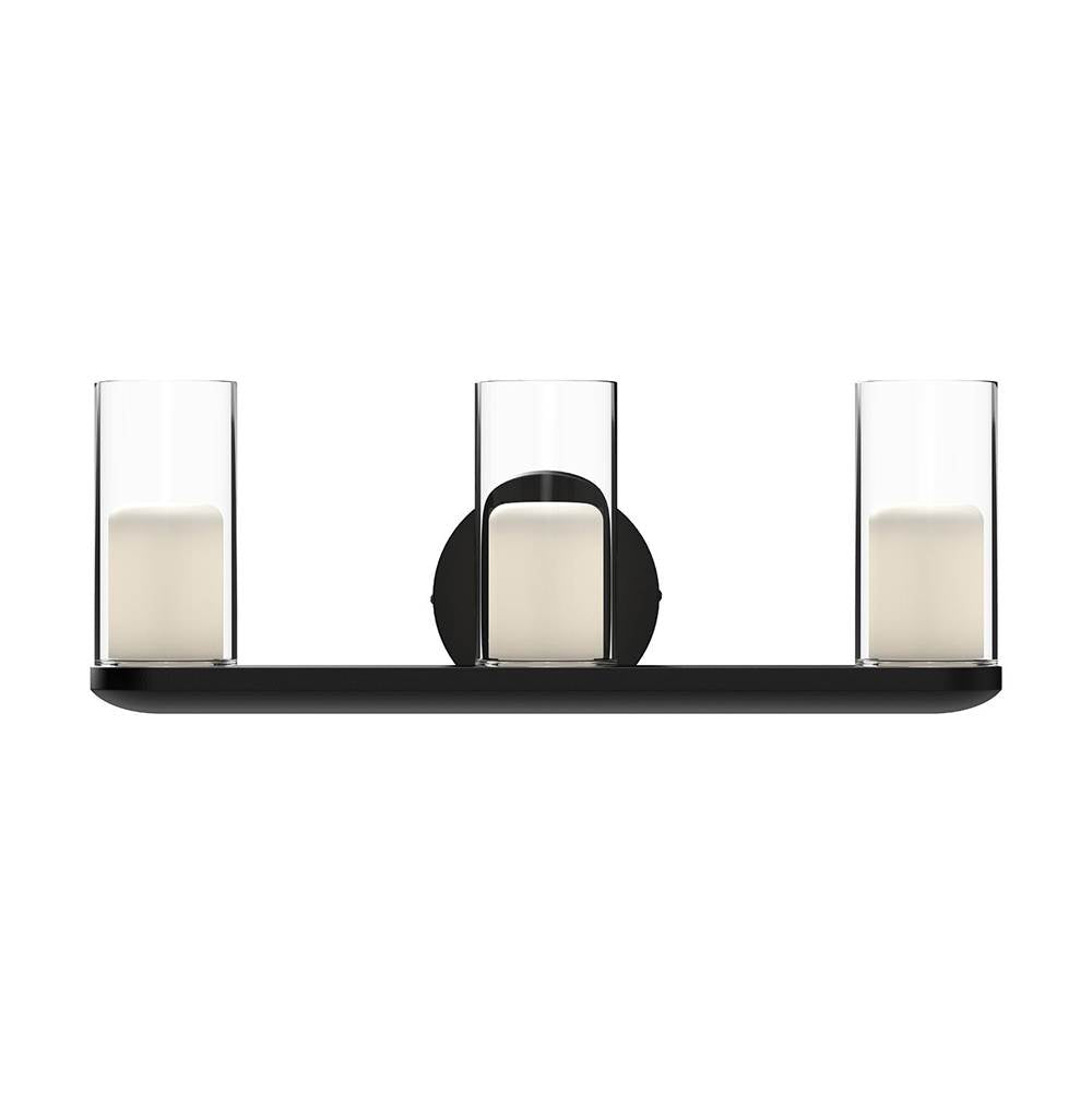 Kuzco Birch 19-in Brushed Gold/clear Led Vanity