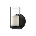 Kuzco WS53505-BK/CL Black,Clear Birch 3-in Black/clear Led Wall Sconce Image 1