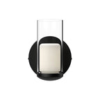 Kuzco Birch 3-in Brushed Gold/clear Led Wall Sconce