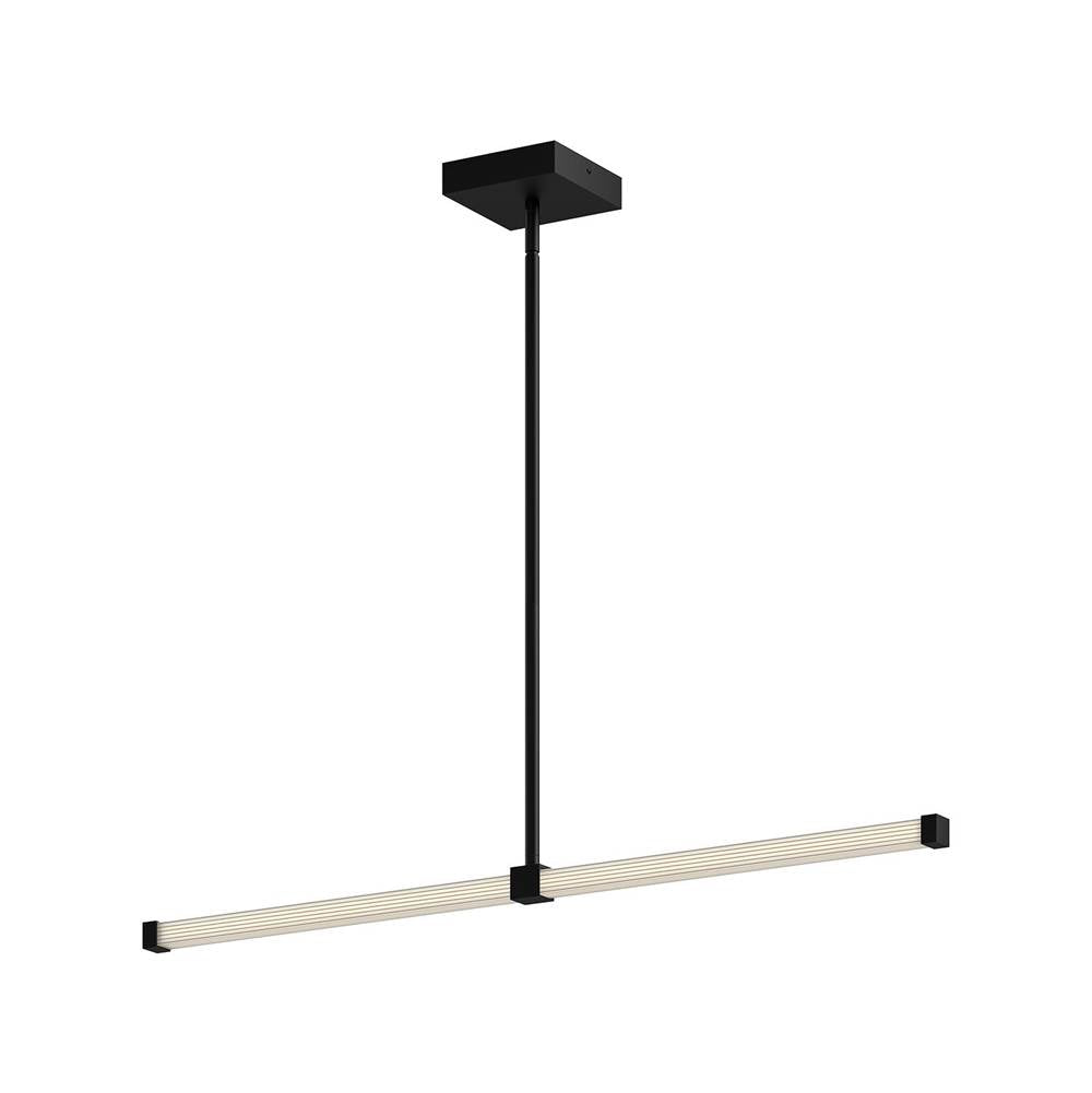 Kuzco LP23532-BK Black Blade 32-in Black Led Linear Pendant Image 1