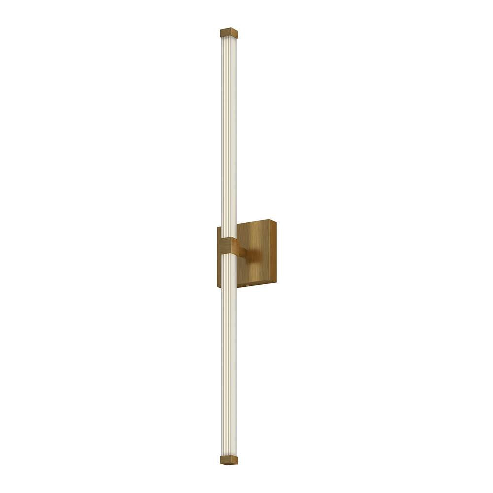 Kuzco Blade 32-in Brushed Gold Led Vanity