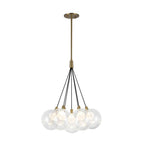 Kuzco CH3117-BG Brushed Gold Bolla 16-in Brushed Gold Led Chandelier Image 1