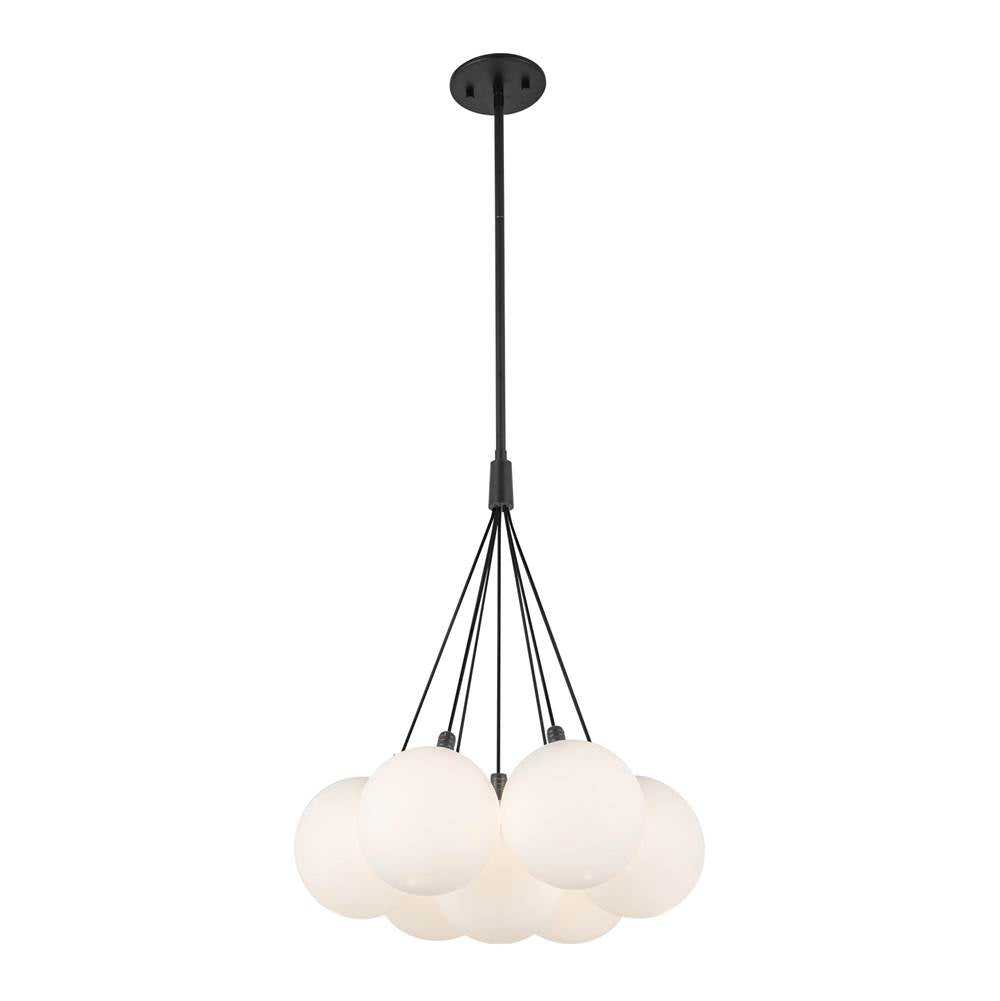 Kuzco Bolla 16-in Brushed Gold Led Chandelier