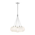 Kuzco CH3117-OP Opal Glass Bolla 17-in Opal Glass Led Chandelier Image 5