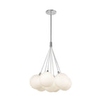 Kuzco CH3117-OP Opal Glass Bolla 17-in Opal Glass Led Chandelier Image 4
