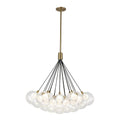Kuzco CH3128-BG Brushed Gold Bolla 28-in Brushed Gold Led Chandelier Image 1