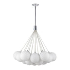 Kuzco Bolla 28-in Brushed Gold Led Chandelier