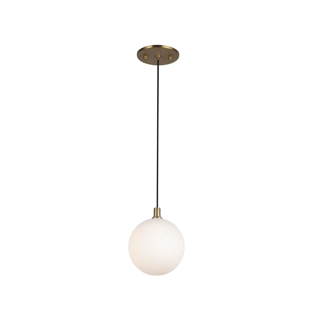 Kuzco Bolla 5-in Brushed Gold Led Pendant