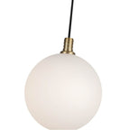 Kuzco PD3106-BG/OP Brushed Gold,Opal Glass Bolla 5-in Brushed Gold/opal Glass Led Pendant Image 3