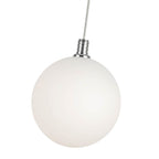Kuzco PD3106-OP Opal Glass Bolla 5-in Opal Glass Led Pendant Image 2