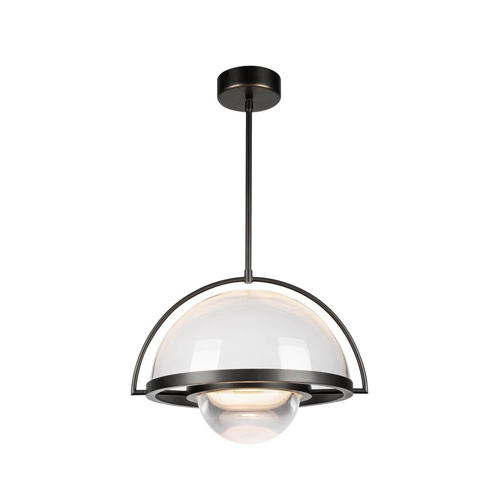 Kuzco PD20716-UB-UNV Urban Bronze Bowery 14-in Urban Bronze Led Pendant Image 1