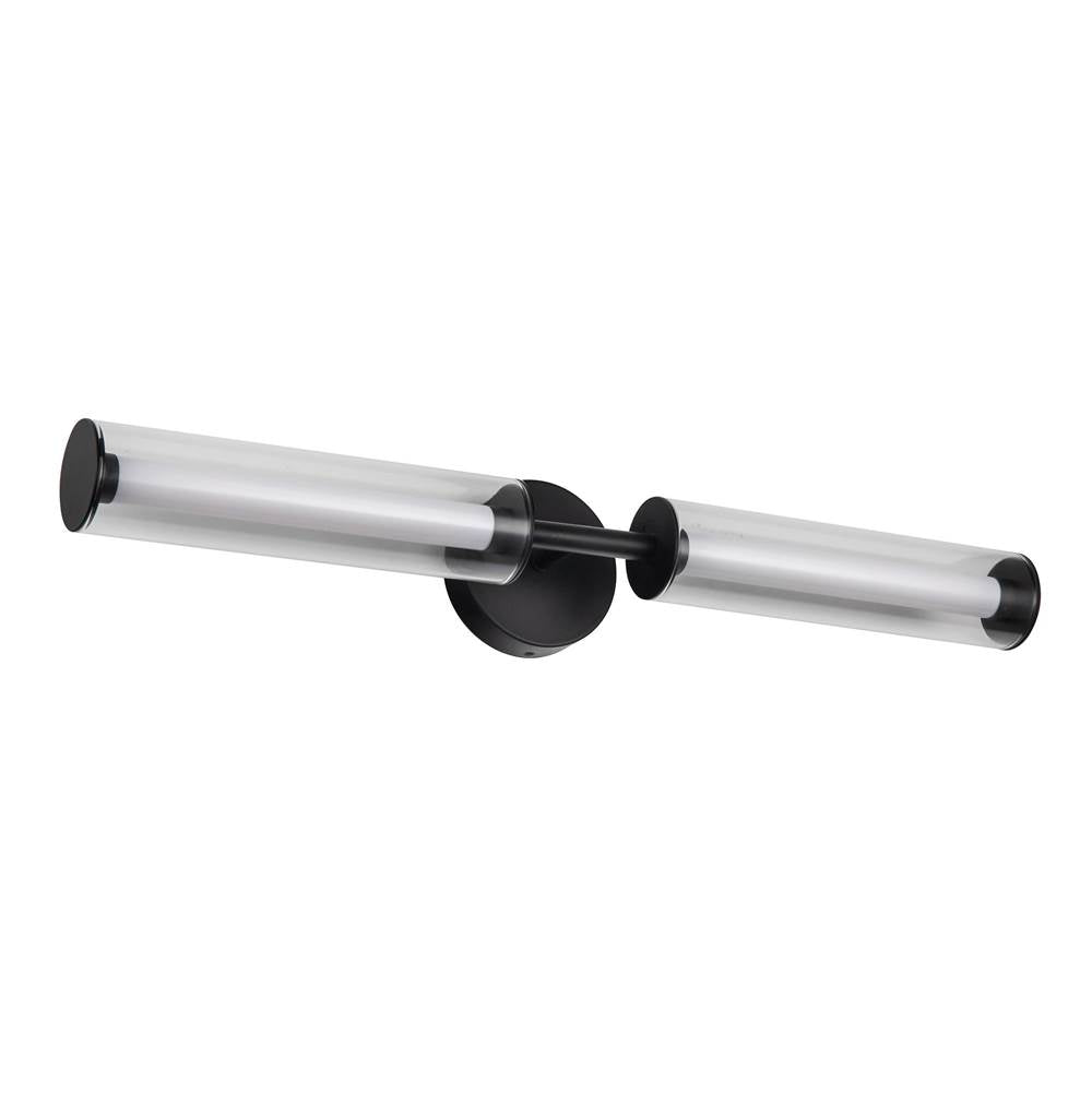 Kuzco Braga 28-in Black Led Vanity