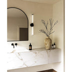 Kuzco VL28028-BK Black Braga 28-in Black Led Vanity Image 2