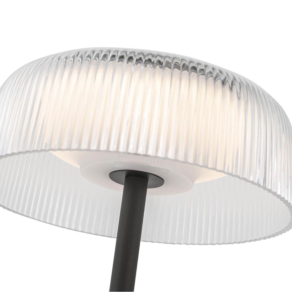 Kuzco TL68211-BK Black Brilla 6-in Black Led Table Lamp Image 3