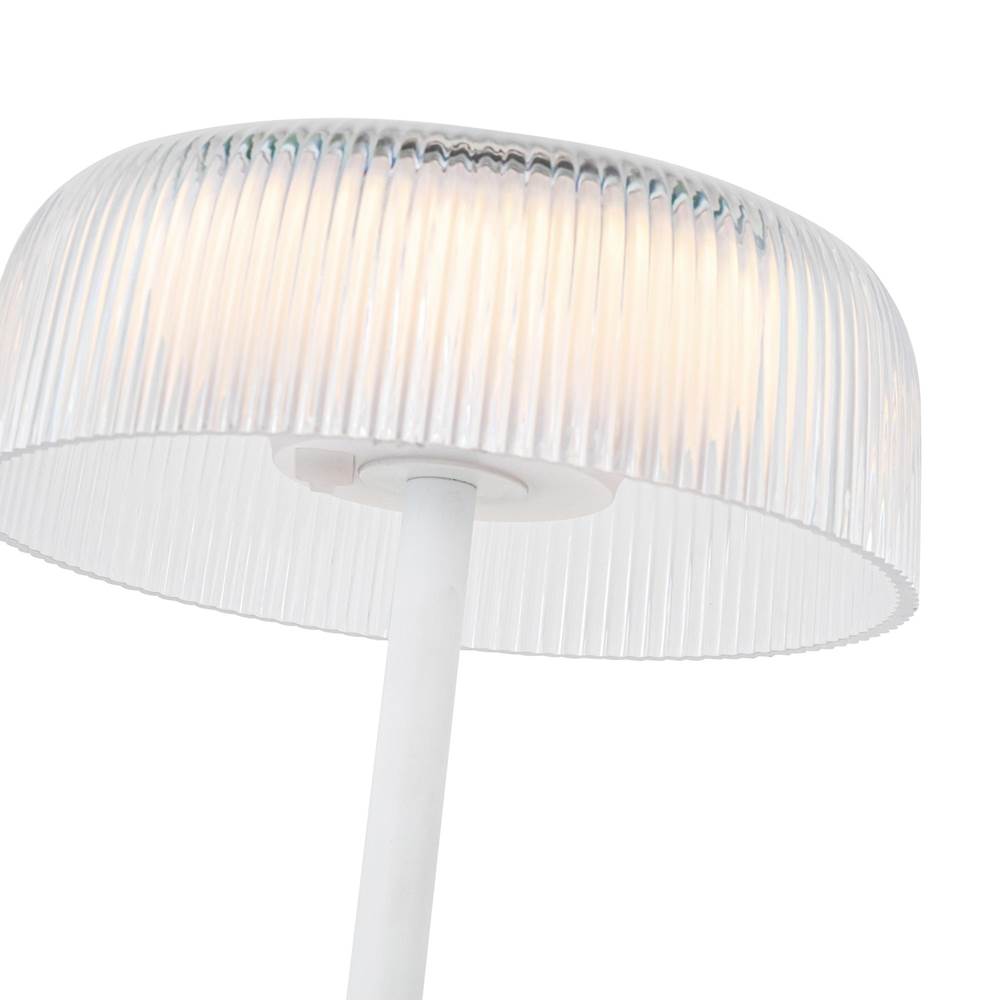 Kuzco TL68211-WH White Brilla 6-in White Led Table Lamp Image 2