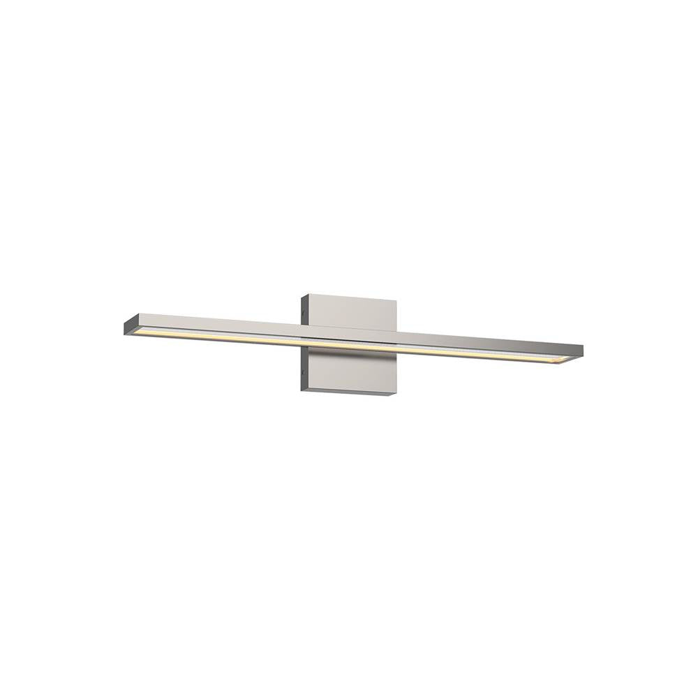 Kuzco VL63624-BN-UNV Brushed Nickel Brio 24-in Brushed Nickel Led Vanity Image 1
