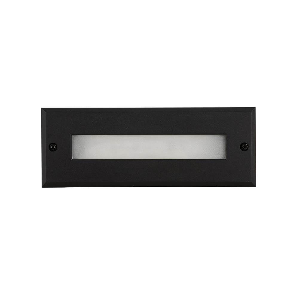 Kuzco ER95610-BK Black Bristol 10-in Black Led Exterior Wall/step Lights Image 1