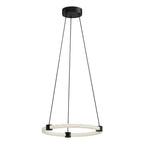 Kuzco Bruni 16-in Brushed Gold Led Pendant