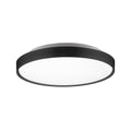 Kuzco FM43518-BK-5CCT Black Brunswick 18-in Black Led Flush Mount Image 1