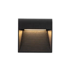 Kuzco EW27905-BK Black Casa 5-in Black Led Exterior Wall Sconce Image 1