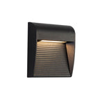 Kuzco Casa 5-in Black Led Exterior Wall Sconce