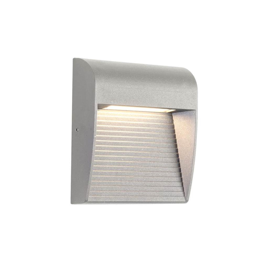 Kuzco Casa 5-in Black Led Exterior Wall Sconce