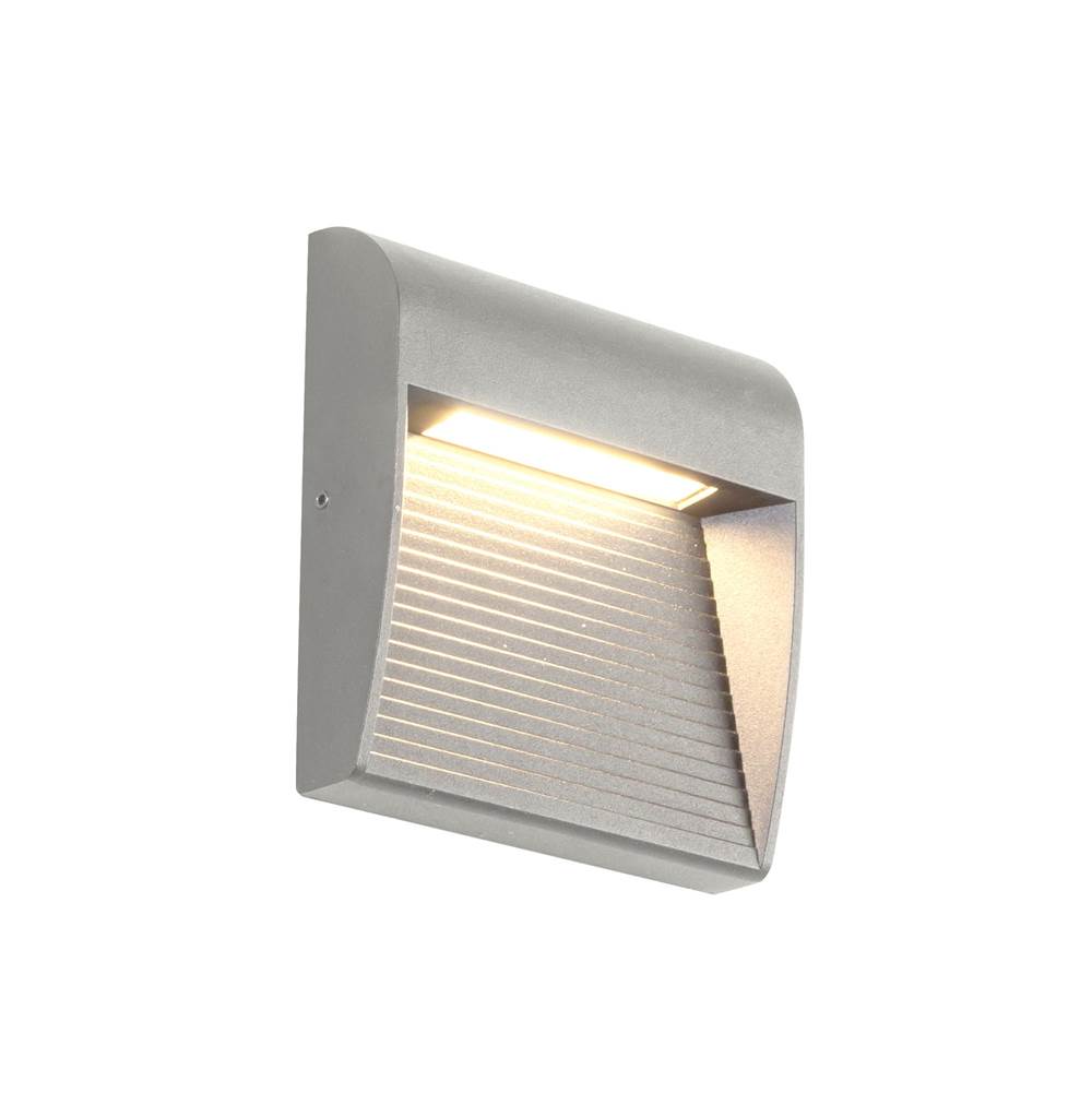 Kuzco EW27905-GY Grey Casa 5-in Grey Led Exterior Wall Sconce Image 4