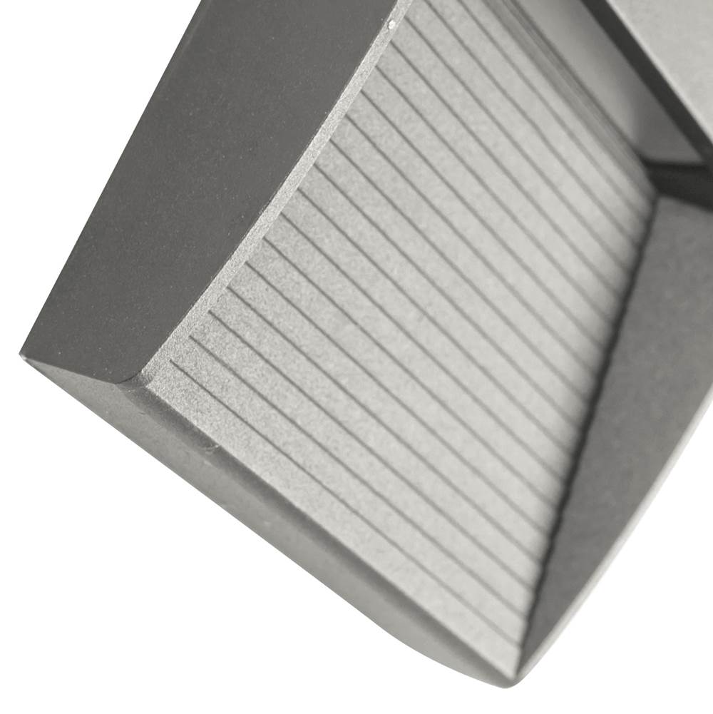 Kuzco EW27905-GY Grey Casa 5-in Grey Led Exterior Wall Sconce Image 3