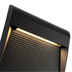 Kuzco EW27907-BK Black Casa 7-in Black Led Exterior Wall Sconce Image 3
