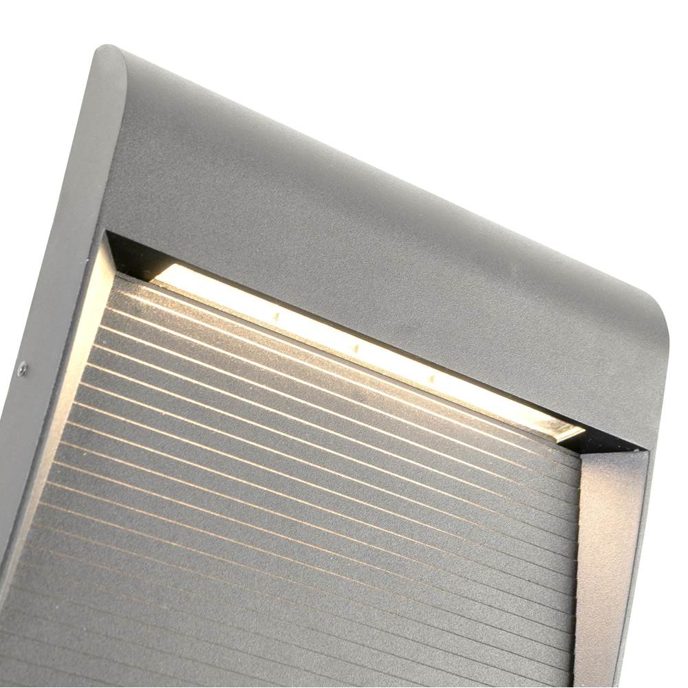 Kuzco EW27907-GY Grey Casa 7-in Grey Led Exterior Wall Sconce Image 3