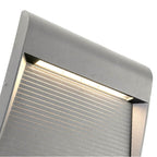 Kuzco EW27907-GY Grey Casa 7-in Grey Led Exterior Wall Sconce Image 3