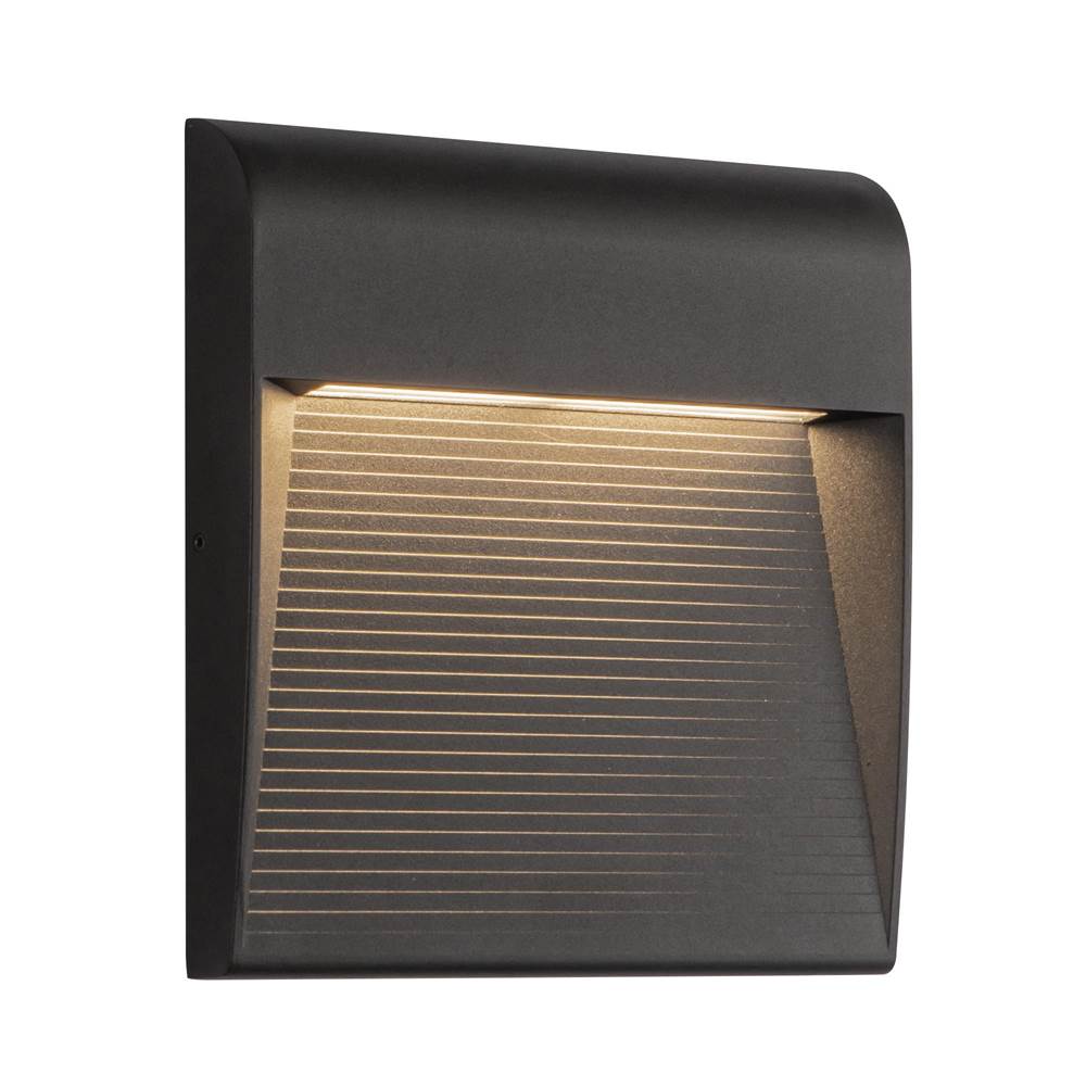 Kuzco Casa 9-in Black Led Exterior Wall/step Lights