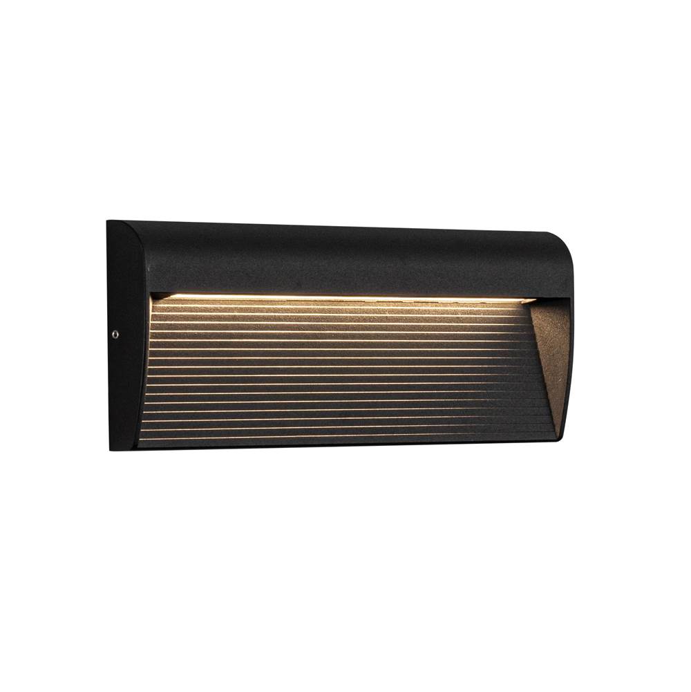 Kuzco Casa 12-in Black Led Exterior Wall/step Lights