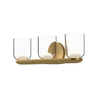 Kuzco VL52520-BG/CL Brushed Gold,Clear Cedar 20-in Brushed Gold/clear Led Vanity Image 1