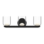 Kuzco Cedar 20-in Brushed Gold/clear Led Vanity