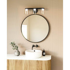 Kuzco VL52520-BK/CL Black,Clear Cedar 20-in Black/clear Led Vanity Image 2