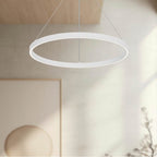 Kuzco Cerchio 24-in Brushed Gold Led Pendant