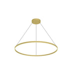 Kuzco PD87148-BG-UNV-010 Brushed Gold Cerchio 48-in Brushed Gold Led Pendant Image 1