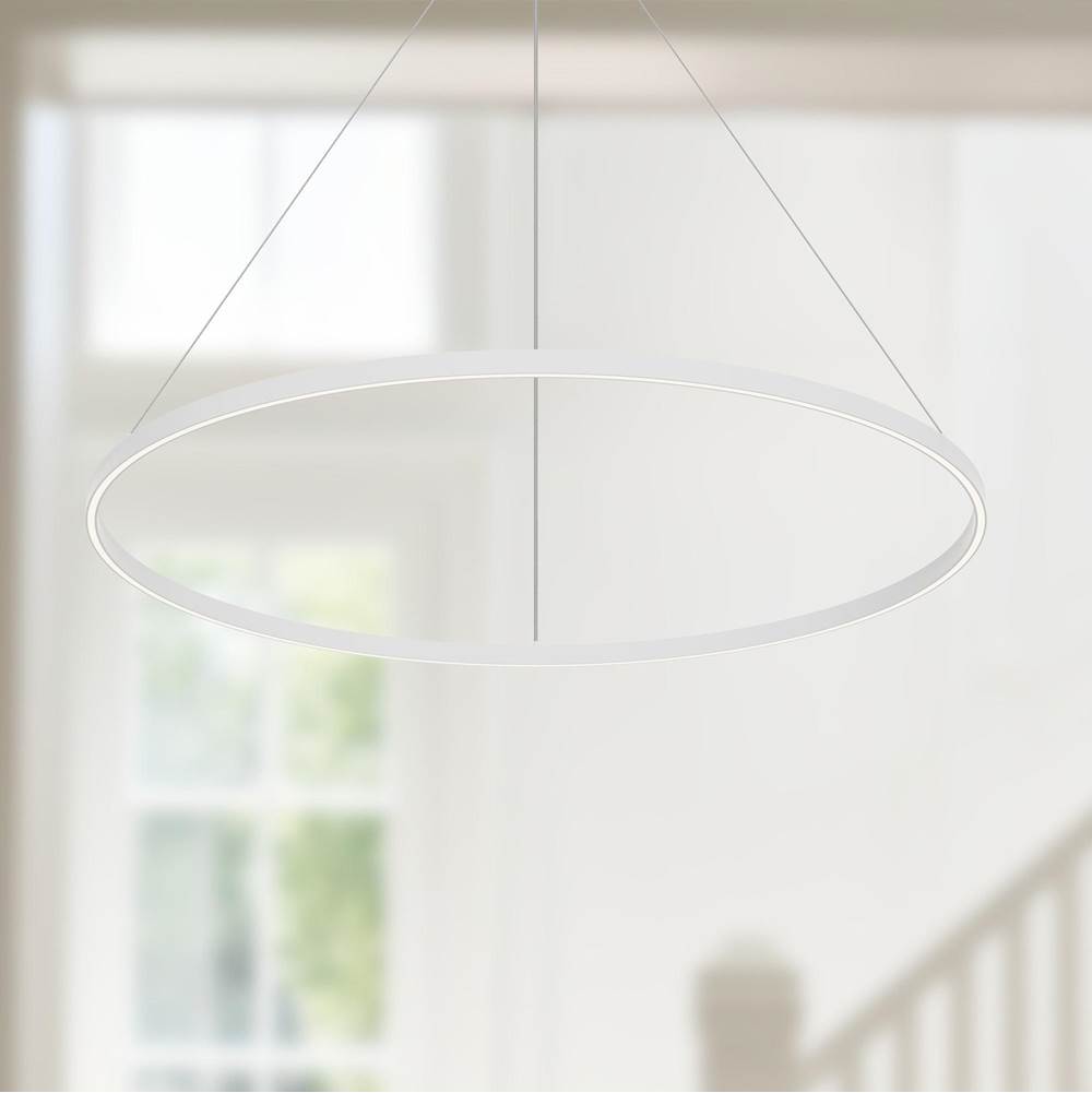 Kuzco Cerchio 48-in Brushed Gold Led Pendant